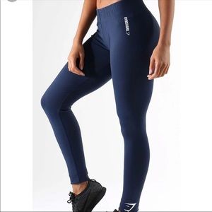 gymshark ark blue jersey legging